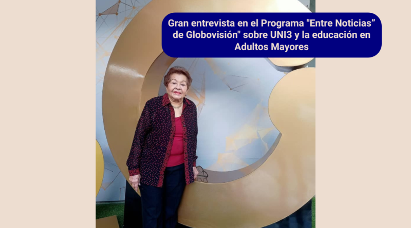 Entrevista en el programa «Entre Noticias»